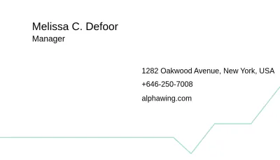 Free Business Coach Business Card Template to Edit Online