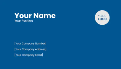 Free Developer Business Card Template to Edit Online
