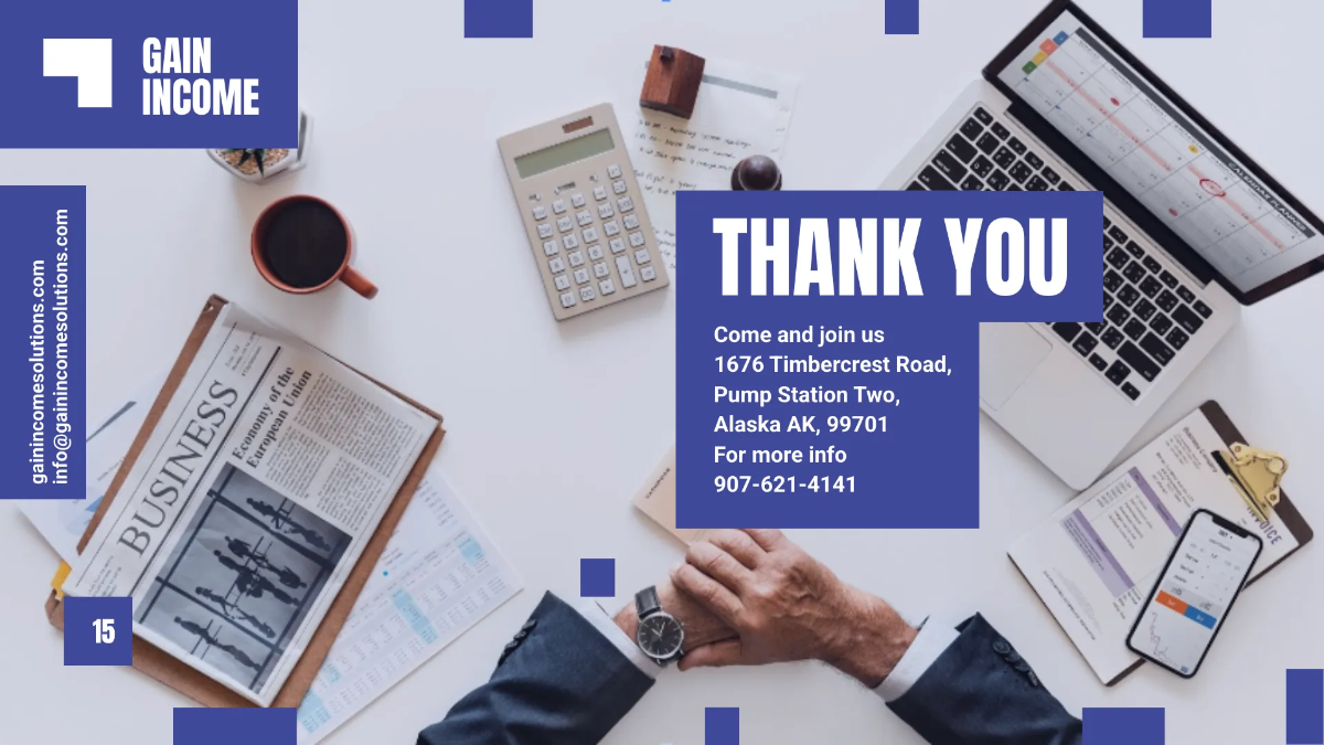 Free Accountancy Firm Presentation Template to Edit Online