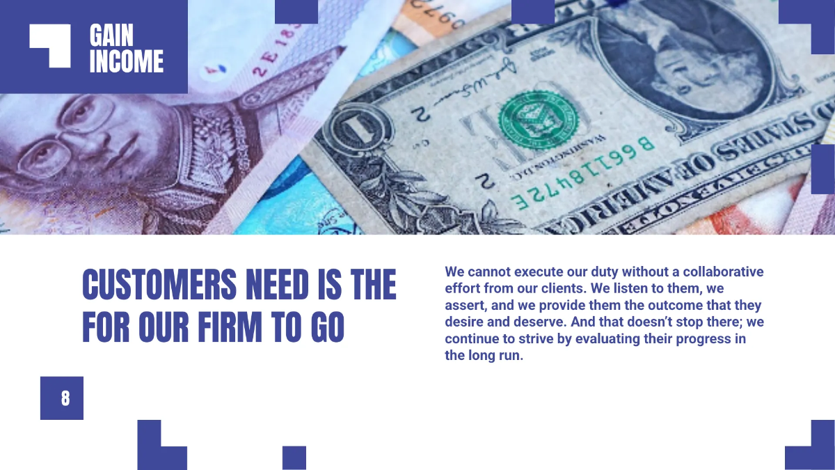 Free Accountancy Firm Presentation Template to Edit Online