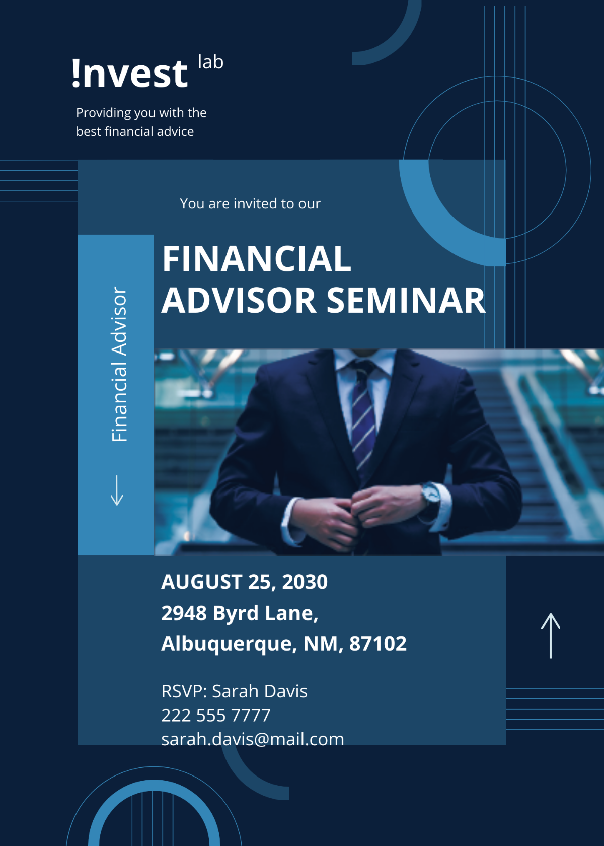 Financial Advisor Invitation