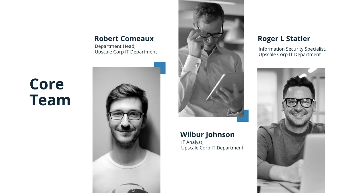 Free IT Department Presentation Template to Edit Online