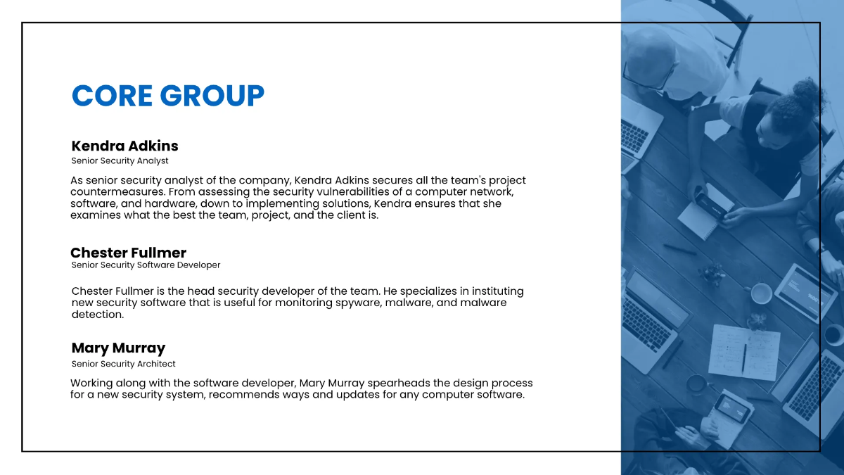 Free IT Security Presentation Template to Edit Online