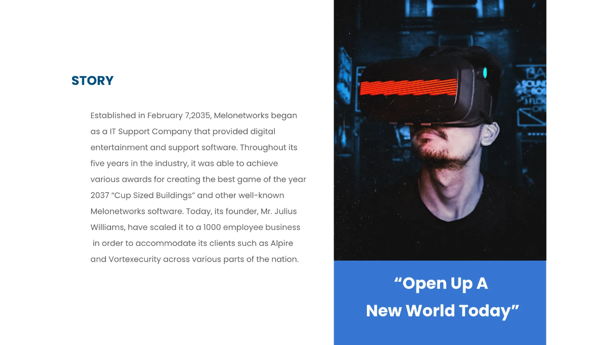 Free Software Sales Presentation Template to Edit Online