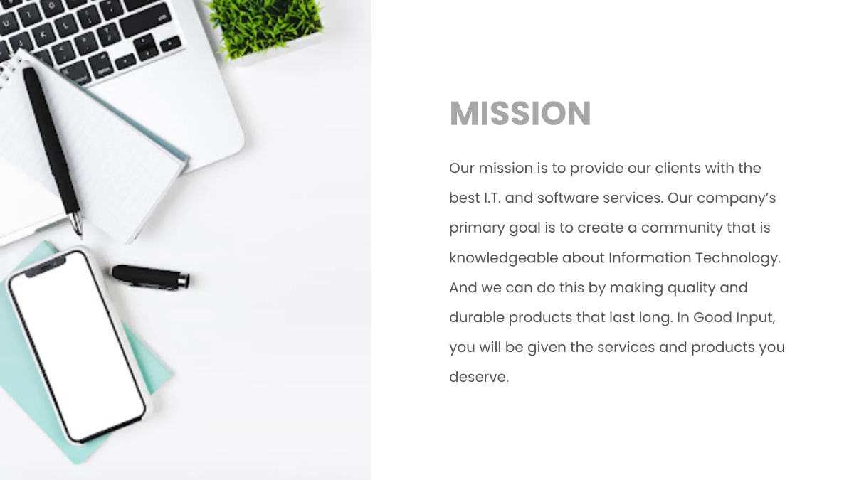 Free IT Project Presentation Template to Edit Online