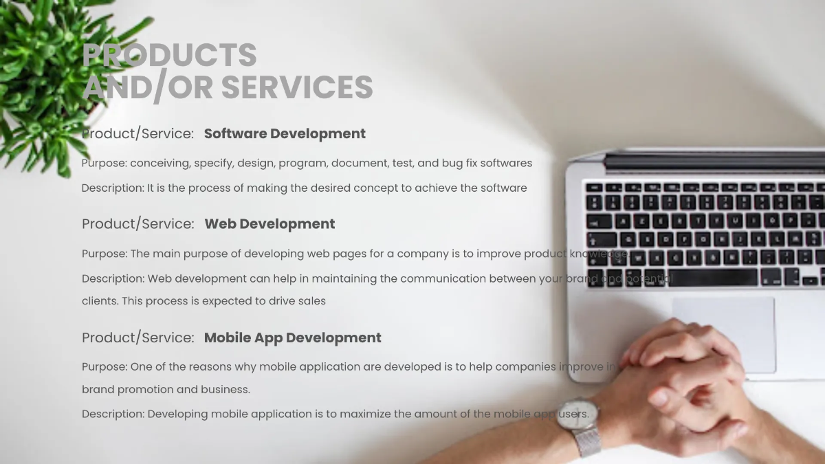 Free IT Project Presentation Template to Edit Online