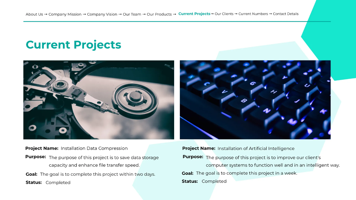 Free Technical Product Presentation Template to Edit Online
