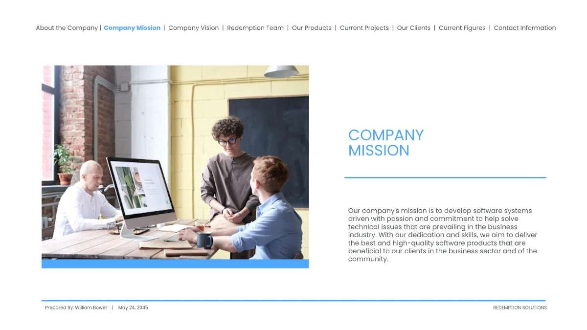 Free Software Product Presentation Template to Edit Online