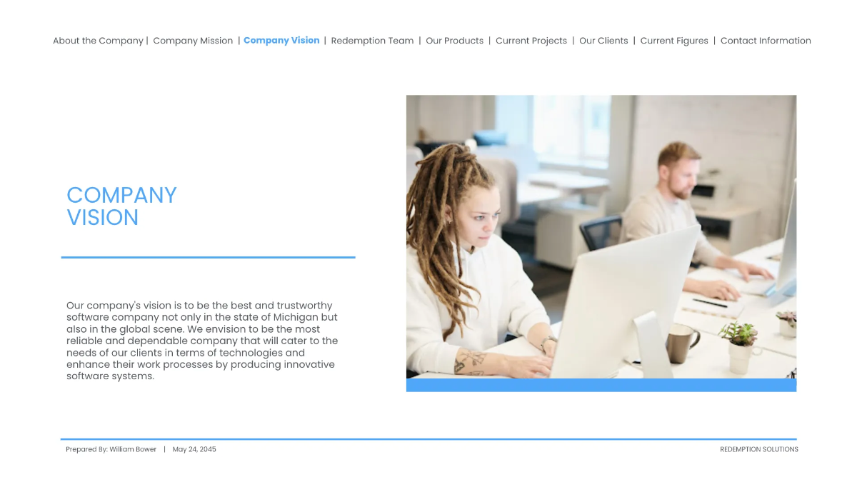 Free Software Product Presentation Template to Edit Online