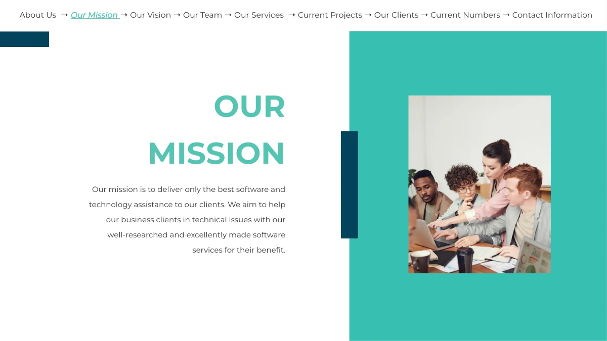 Free Software Company Presentation Template to Edit Online