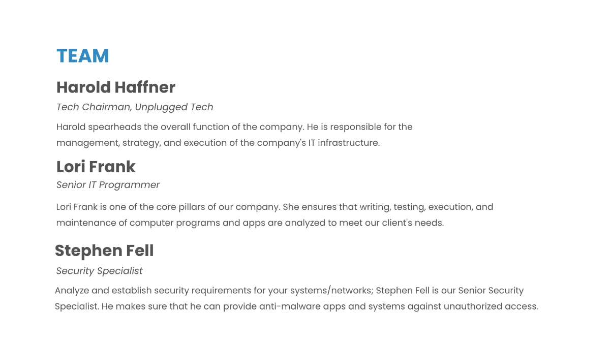 Free Tech Startup Presentation Template to Edit Online