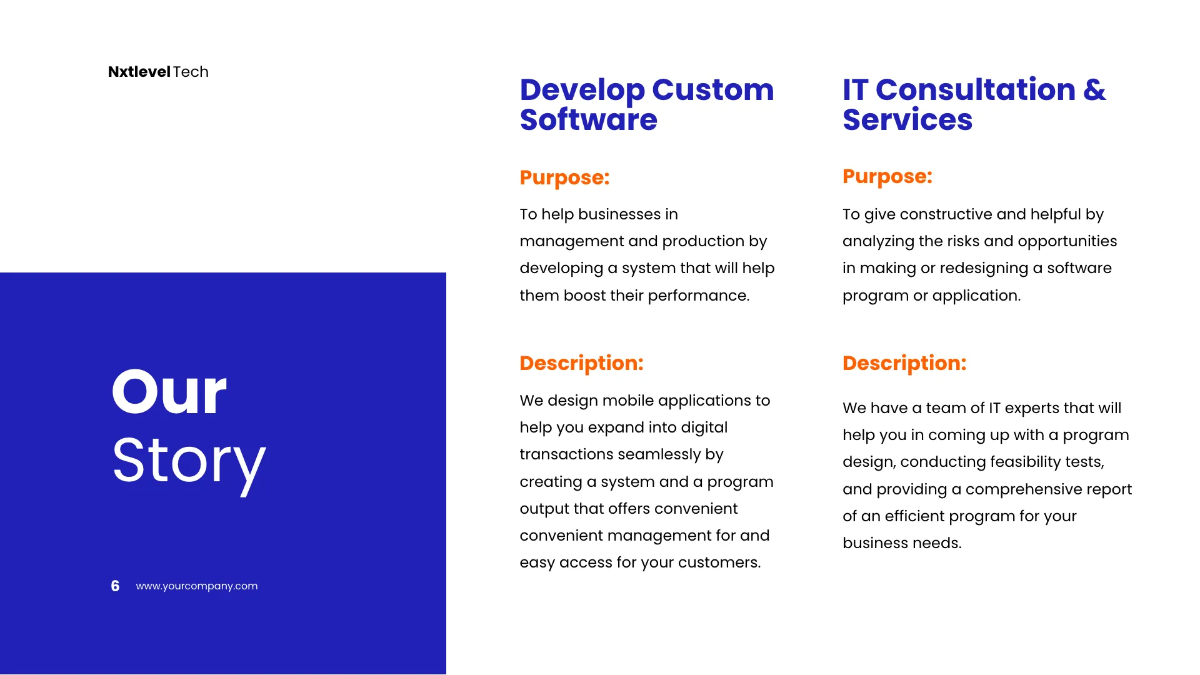 Free Software Development Presentation Template to Edit Online
