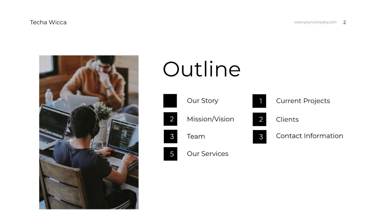Free IT Strategy Presentation Template to Edit Online