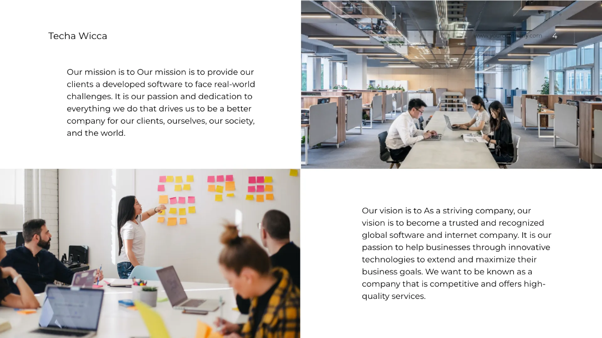 Free IT Strategy Presentation Template to Edit Online