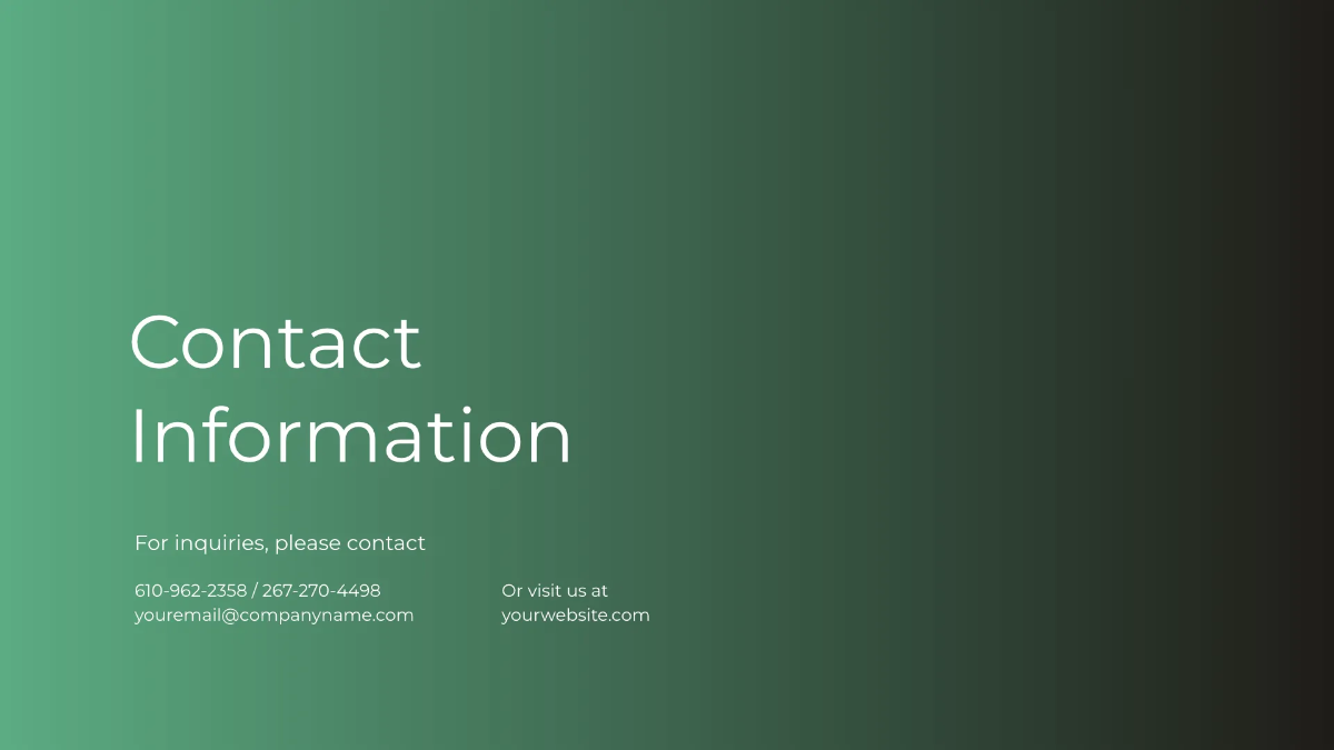 Free IT Strategy Presentation Template to Edit Online