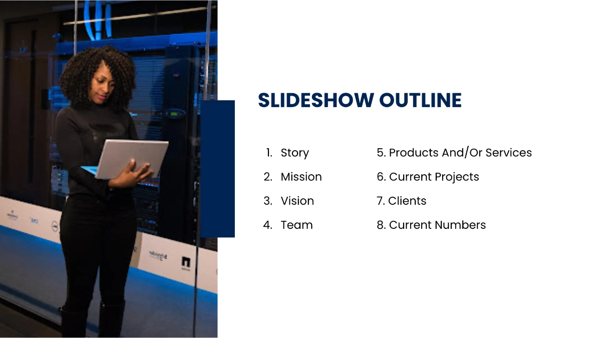 Free IT Services Presentation Template to Edit Online