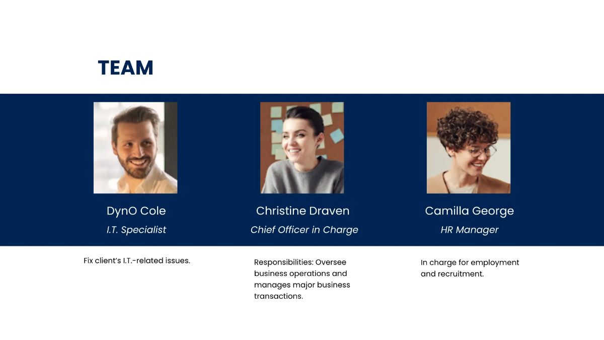 Free IT Services Presentation Template to Edit Online