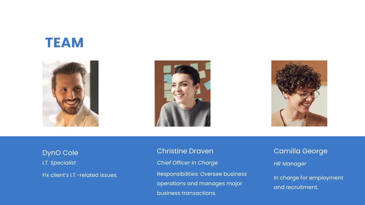 Free Software Architecture Presentation Template to Edit Online