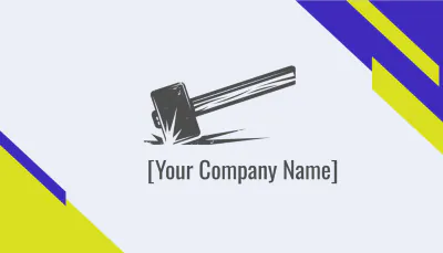 Free Handyman Services Business Card Template to Edit Online