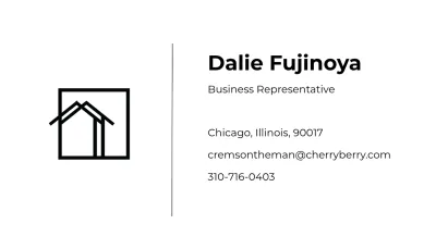 Free Real Estate Services Business Card Template to Edit Online
