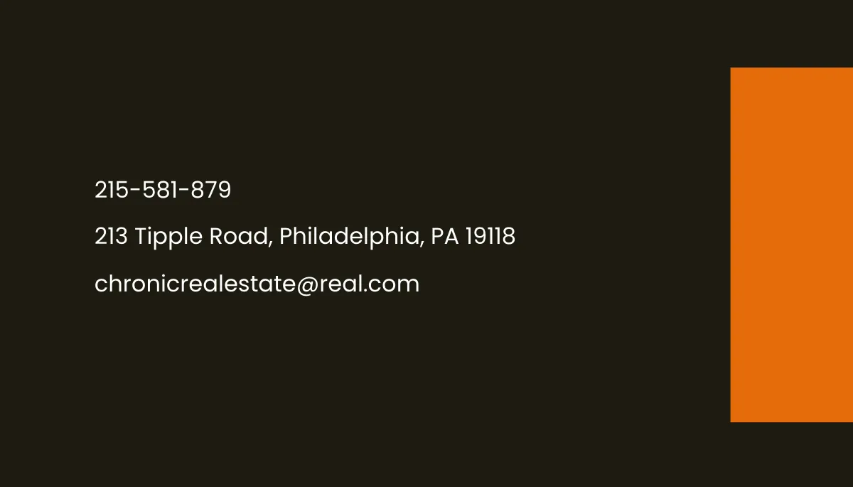 Free Home Real Estate Business Card Template to Edit Online