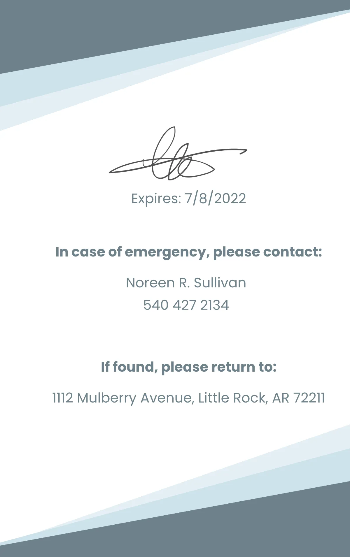 Free Creative Real Estate ID Card Template to Edit Online