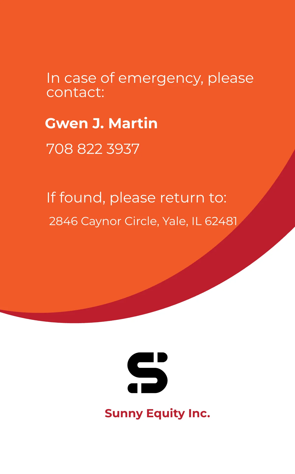 Free Sample Real Estate ID Card Template to Edit Online