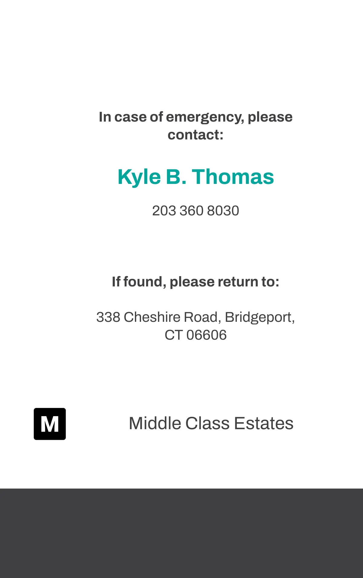 Free Real Estate Agency ID Card Template to Edit Online