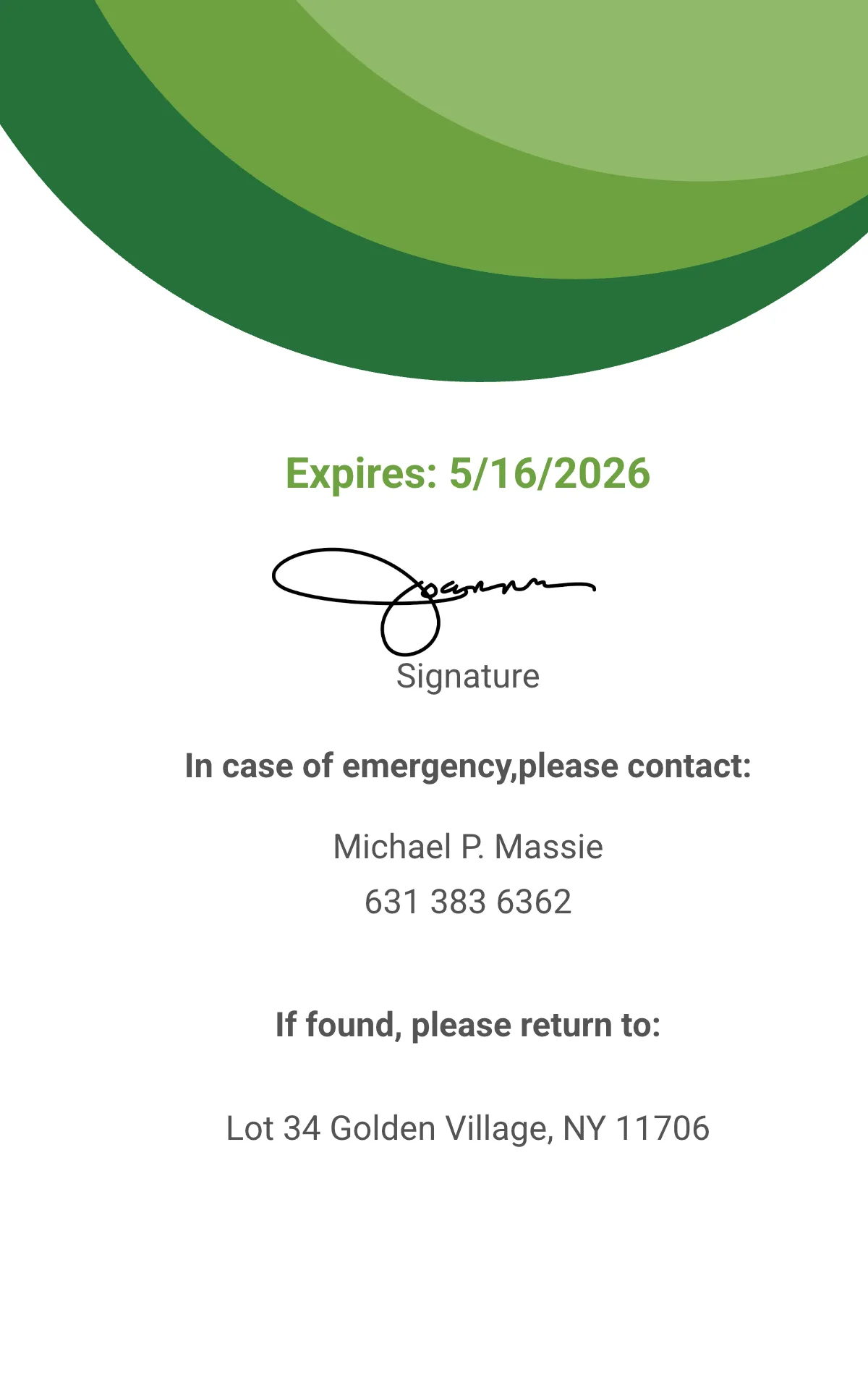 Free Corporate Real Estate ID Card Template to Edit Online