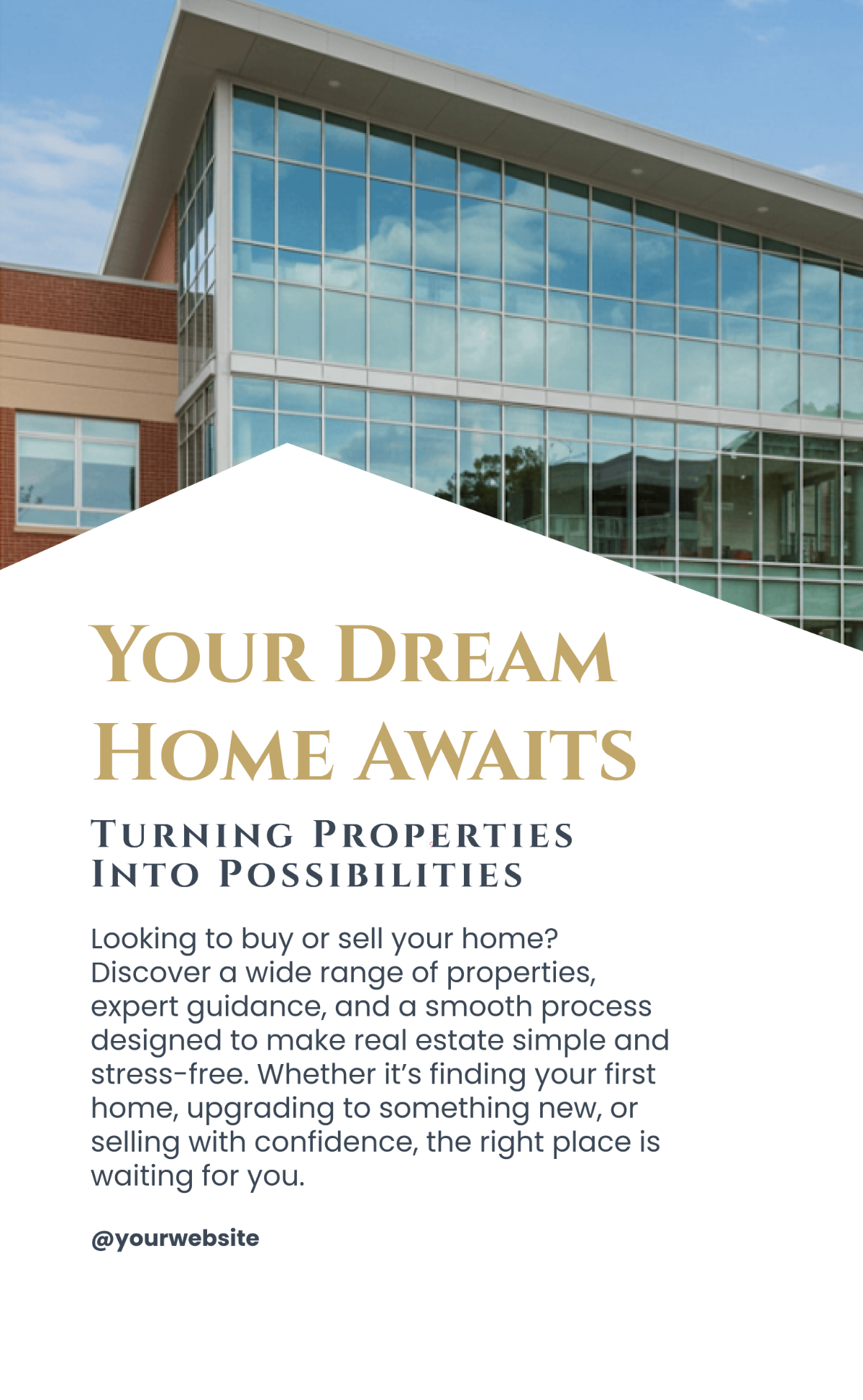 Free Real Estate Sales Poster Template to Edit Online