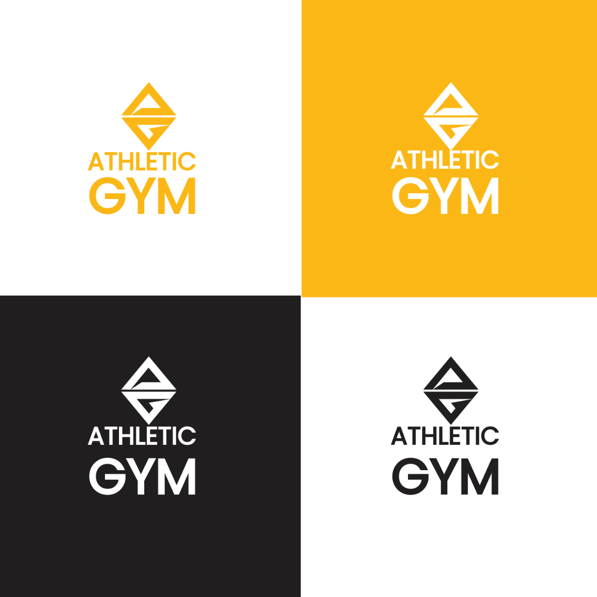 Fitness Trainer/Coach Logo Template