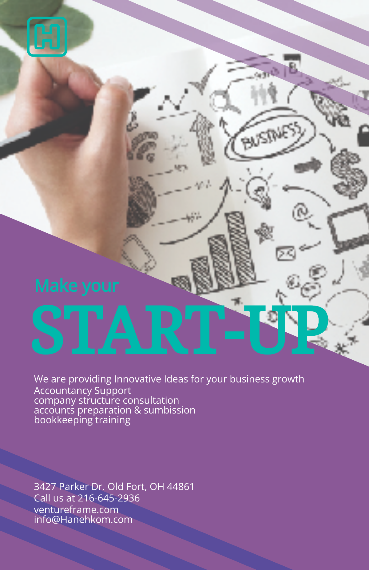 Startup Poster Template