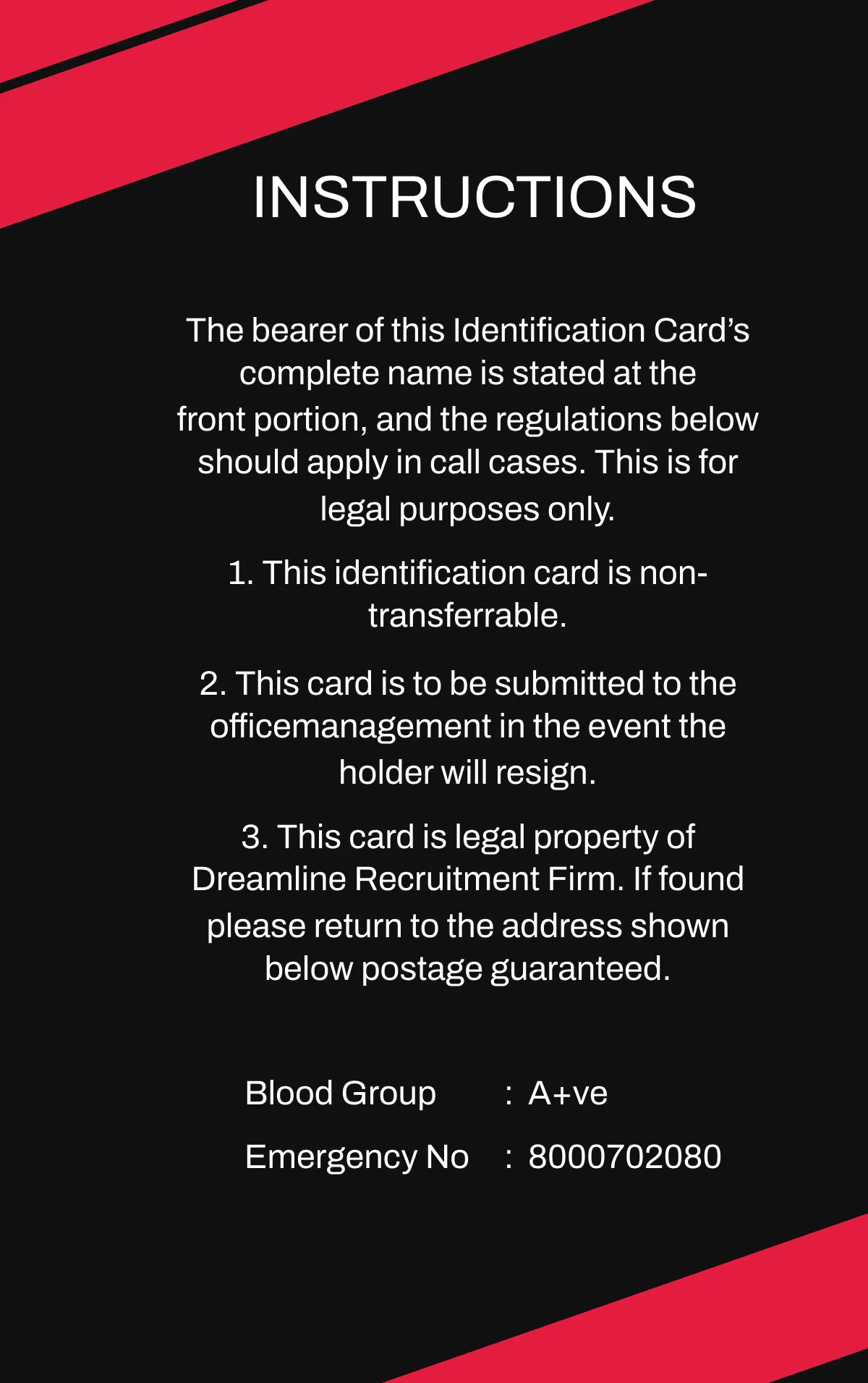 Free Gym Trainer ID Card Template to Edit Online