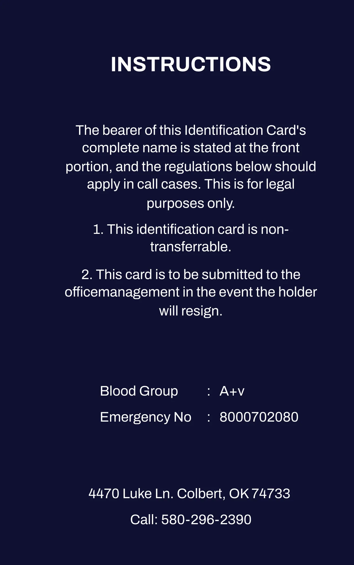 Free Tech Startup ID Card Template to Edit Online