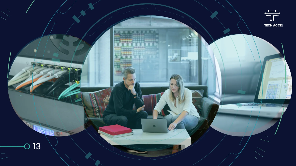 Free Technology Startup Presentation Template to Edit Online