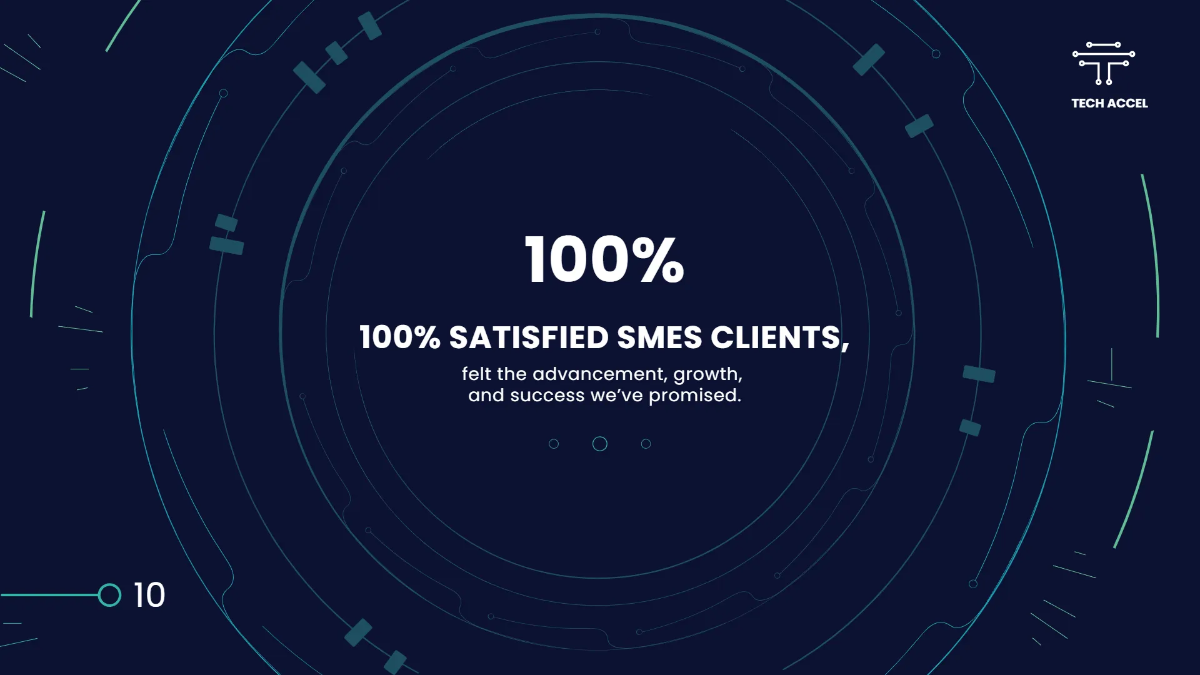 Free Technology Startup Presentation Template to Edit Online