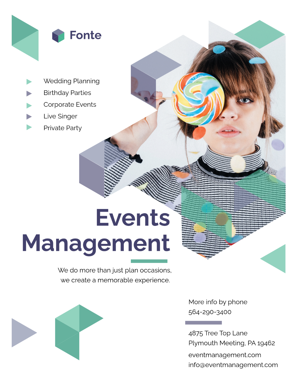 Free Event Management Flyer Template To Edit Online