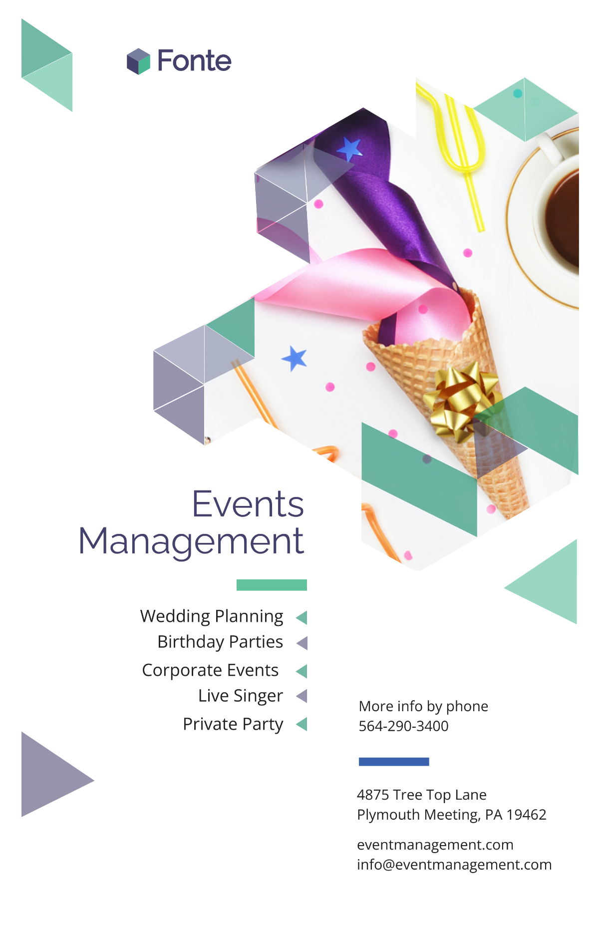 Event Management Poster Template