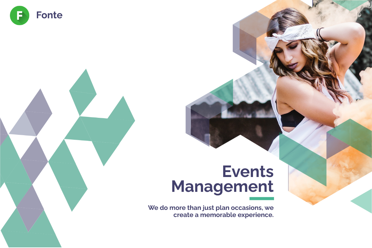 Event Management Postcard Template