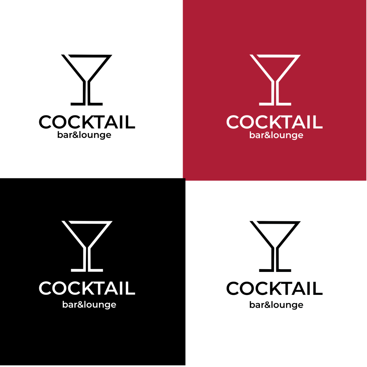 Bar/Lounge Logo Template