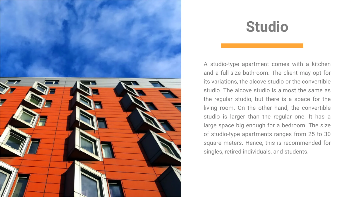 Free Sample Real Estate Presentation Template to Edit Online