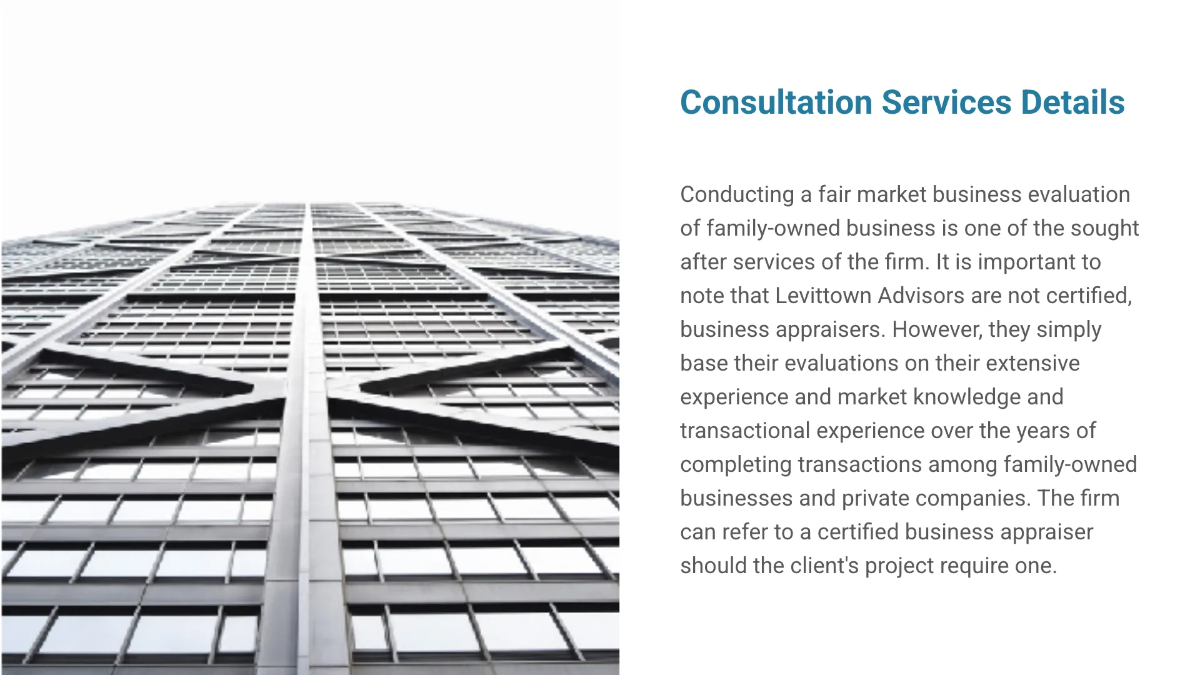 Free Simple Real Estate Presentation Template to Edit Online