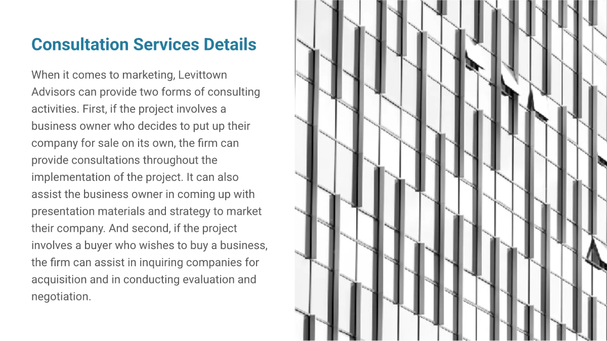 Free Simple Real Estate Presentation Template to Edit Online