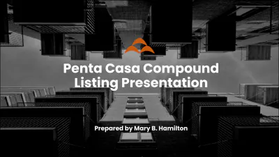Free Real Estate Listing Presentation Template to Edit Online