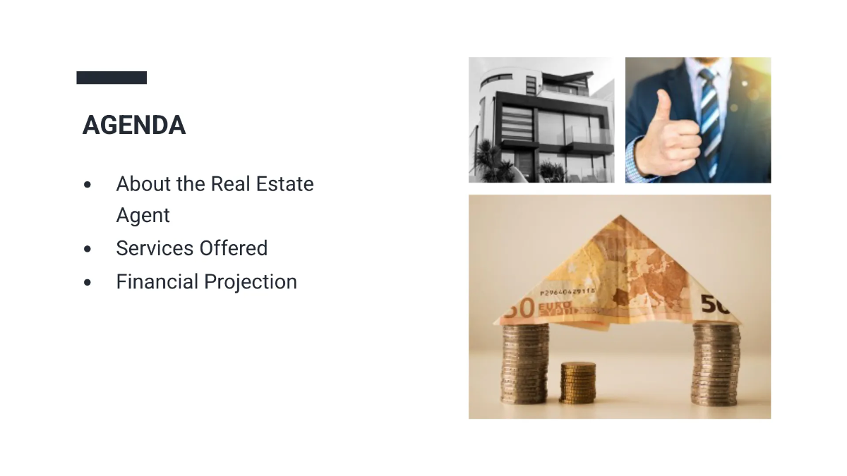 Free Real Estate Agent Presentation Template to Edit Online