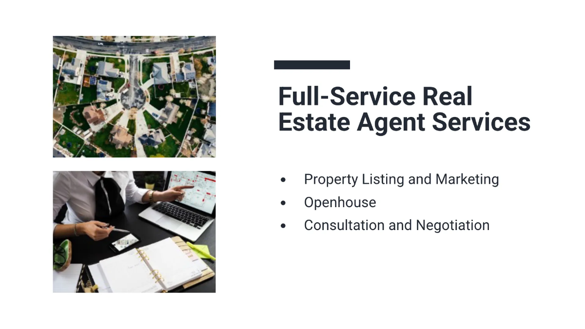 Free Real Estate Agent Presentation Template to Edit Online