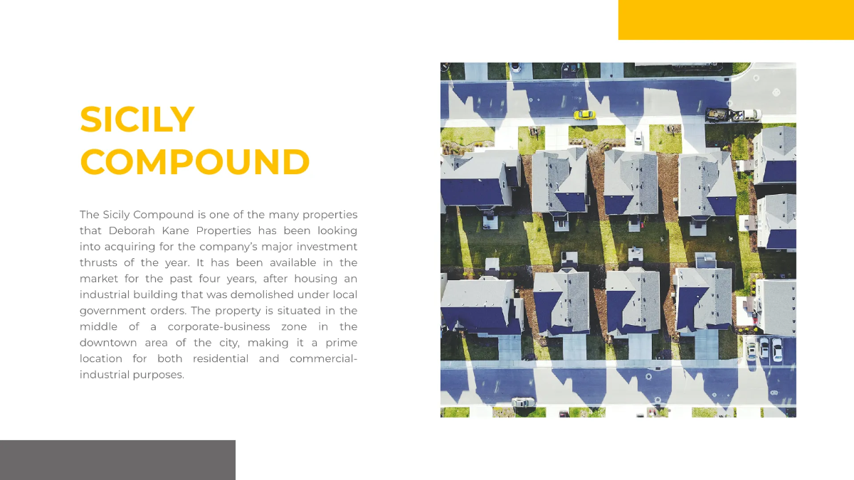 Free Real Estate Investment Presentation Template to Edit Online