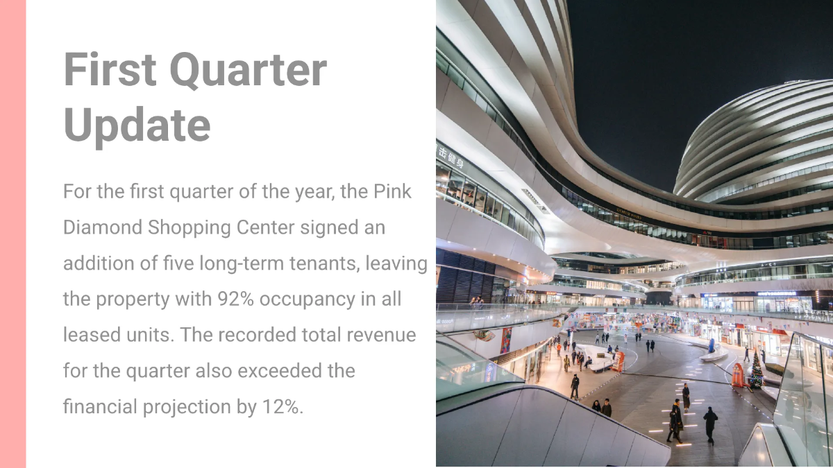 Free Commercial Real Estate Presentation Template to Edit Online