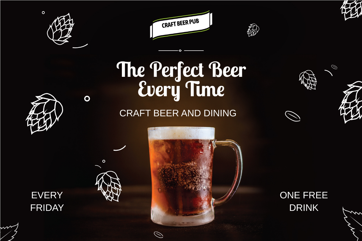 Pub Postcard Template - Edit Online & Download