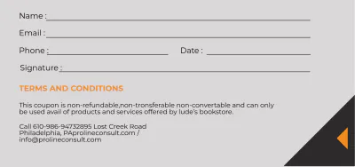 Free Business Consultant Voucher Template to Edit Online